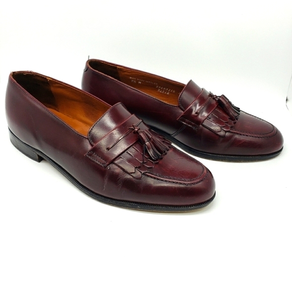 Bostonian Classics Tassel Wingtip 9.5 Medium - Picture 1 of 11